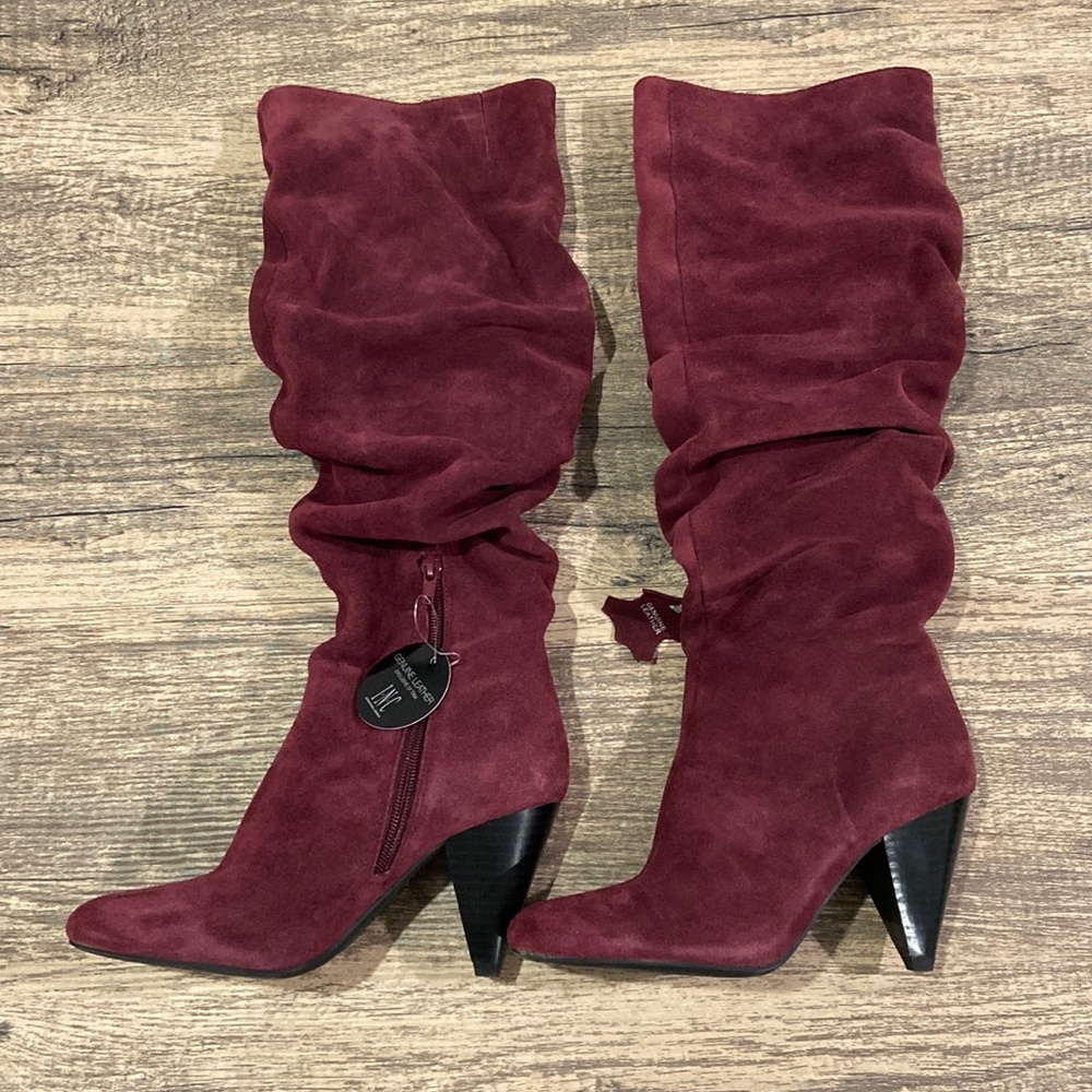 NWT I.N.C. Slouch Knee High Suede Gerii Boots Women Size 6.5